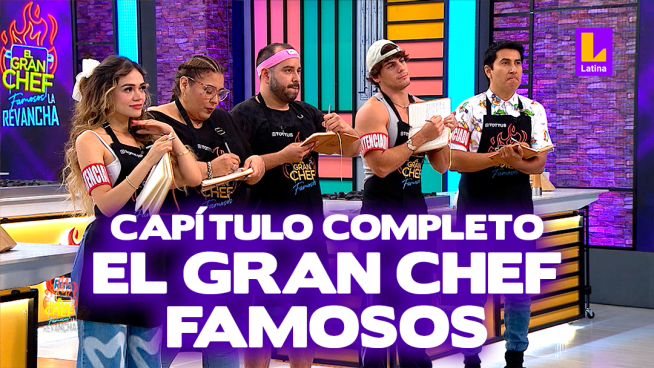 El Gran Chef Famosos – Lunes 08 de enero – PROGRAMA COMPLETO