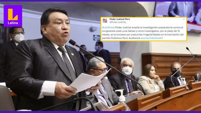 José Luna Gálvez: PJ amplía investigación en su contra por irregularidades en Podemos Perú