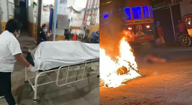 Delincuente extranjero muere linchado por enardecida turba