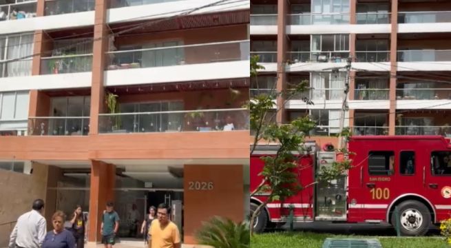 Incendio en Jesús María: 4 unidades de bomberos atienden fuego en av. Olavegoya