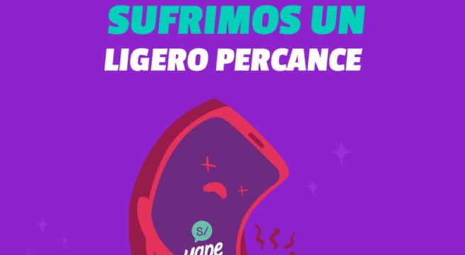 App Yape sufre caída: qué pasó