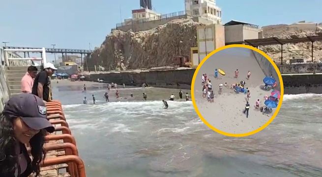 Joven queda grave tras realizar un clavado justo cuando el mar se retiraba