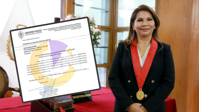 Marita Barreto pide cambios y el ingreso del coronel Segundo Argomedo a la Eficcop