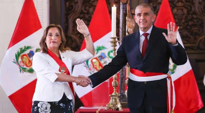 Los agentes de seguridad del hijo de Boluarte estaba 