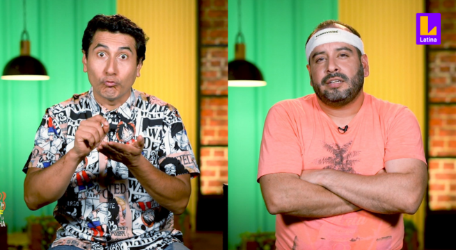 Armando Machuca y Junior Silva quedaron maravillados con la forma de enseñar de Khabir Tello en El Gran Chef Famoso