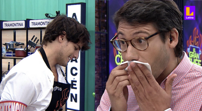 Al chef Khabir Tello se le hizo imposible pasar el calamar de Renato Rossini Jr: 