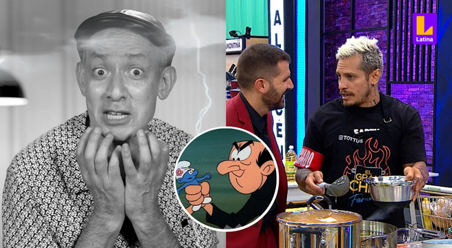 ¿Gárgamel y los pitufos? Esta es la curiosa comparación que hizo Christian Ysla sobre él y Nico Ponce | El Gran Chef Famosos