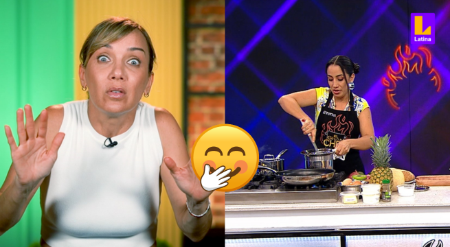 ¿Ale recordó a Mr. Peet? Actriz soltó una referencia al periodista deportivo en El Gran Chef Famosos