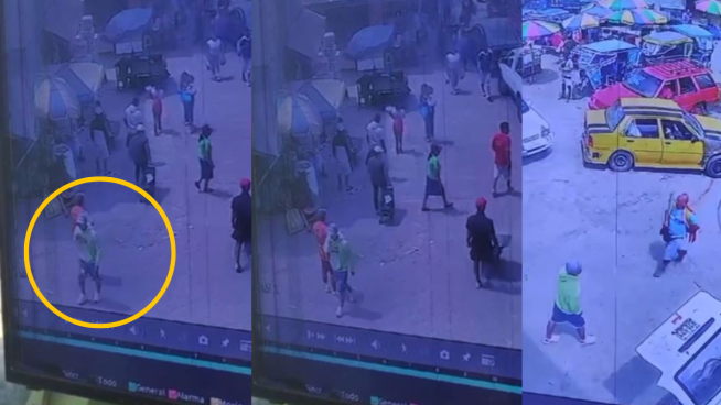 Sicario se persigna antes de matar a vigilante | VIDEO 