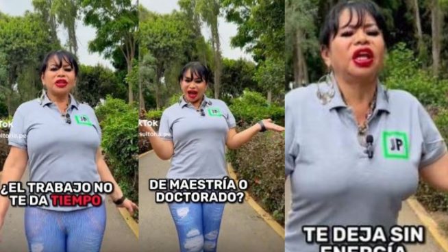 Susy Díaz genera controversia al promocionar servicio de redacción de tesis para maestría a 5 mil soles 