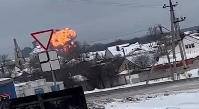 No hay sobrevivientes: avión militar ruso se estrella con 65 prisioneros ucranianos