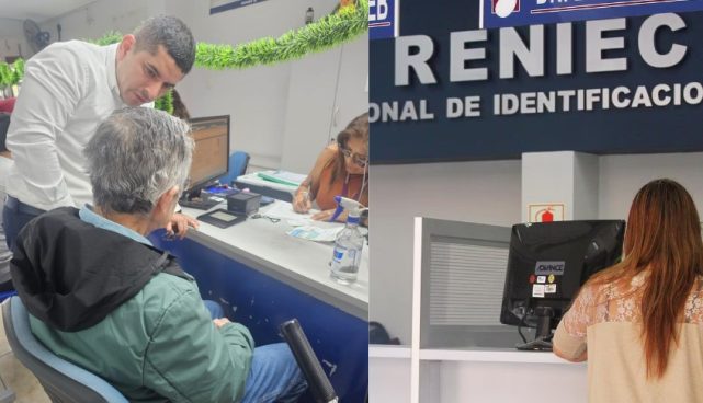 Alberto Fujimori asistió a Reniec por renovación de DNI