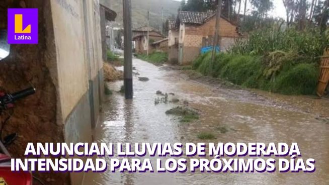 Senamhi: Lluvias se intensificarán en la zona norte y centro del país