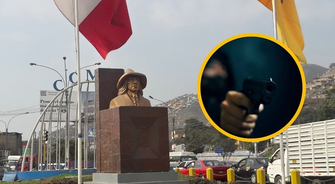 Comas: policía recibe seis disparos y muere a metros de su casa