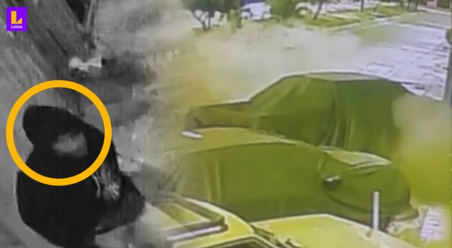 Sujeto detona explosivo en Surquillo y causa temor en vecinos