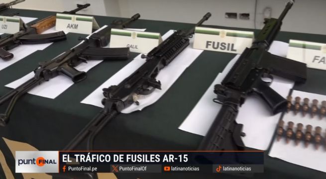 Operación del Escuadrón Verde encuentra un escondite de pistolas y fusiles AR15