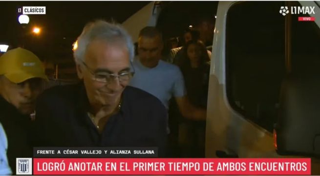 Jorge Fossati presente en el Alianza Lima vs Universitario: DT llegó al Nacional