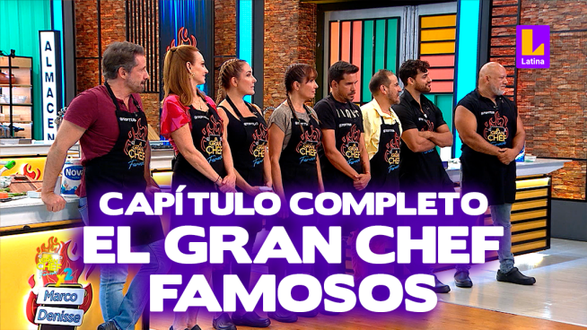 El Gran Chef Famosos – Sábado 17 de febrero – PROGRAMA COMPLETO