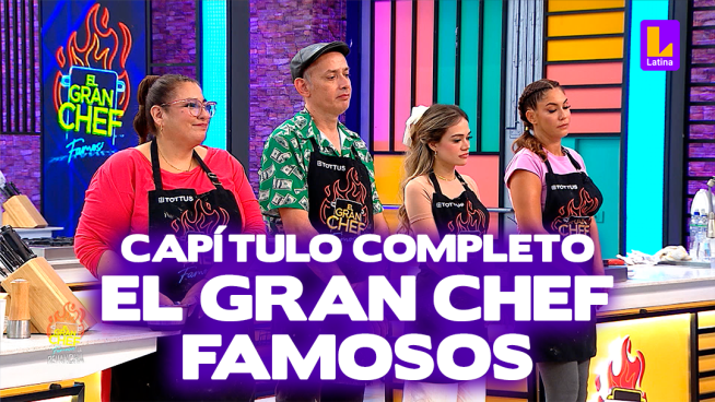 El Gran Chef Famosos – Viernes 02 de febrero – PROGRAMA COMPLETO