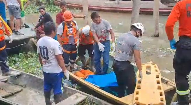 Encuentran sin vida a obrero entre plantas acuáticas y basura