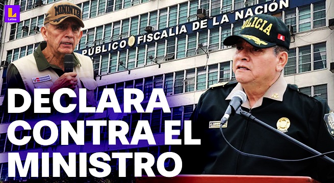 Ex comandante general de la PNP, Jorge Angulo, ratifica denuncia contra ministro del Interior