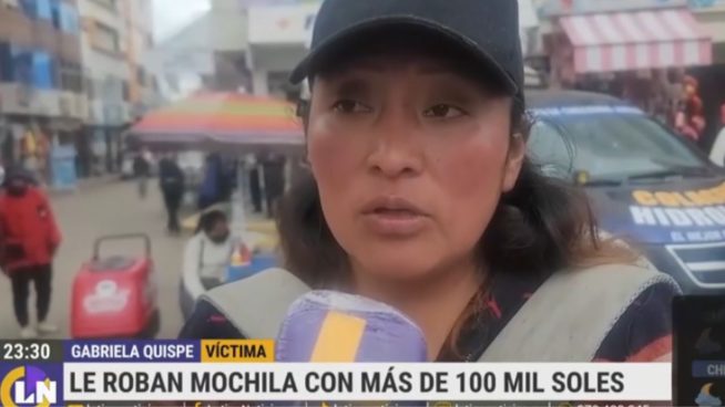 Comerciante busca a taxista que se llevó su mochila con 100 mil soles