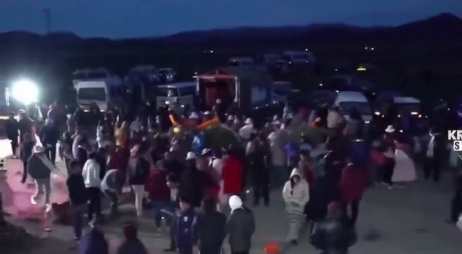 Hombre muere aplastado por un árbol durante una yunza