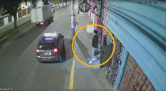 Extranjero es asesinado a balazos en la puerta de su barbería