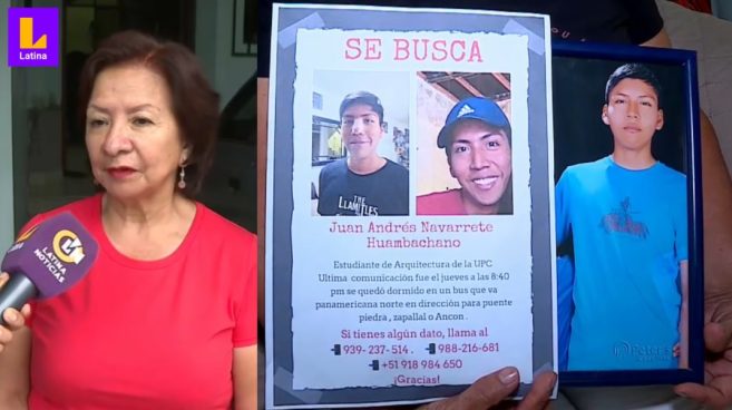 Madre de joven universitario desaparecido cuenta cómo lo encontraron