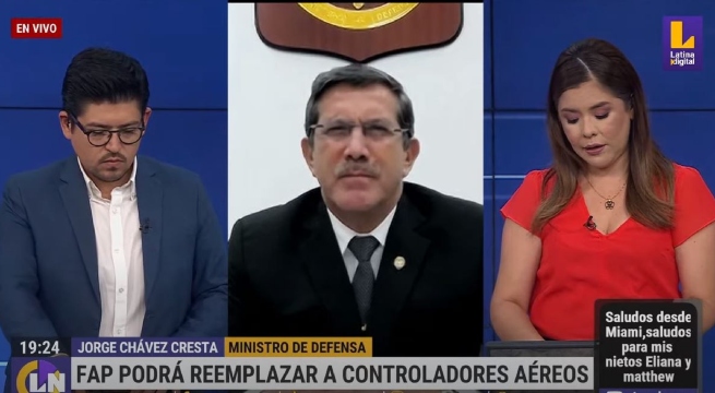 Mindef propone capacitar a personal de la Fuerza Aérea en control aéreo