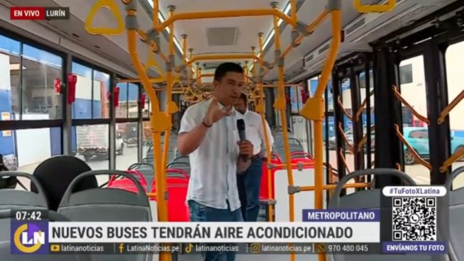 Metropolitano: así lucen los nuevos buses con aire acondicionado | VIDEO 