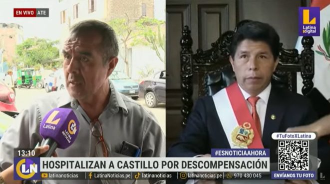 Iber Maraví sobre salud de Pedro Castillo: 