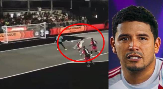 Reimond Manco falló el gol de la victoria de Persas FC en la última jugada: así fue