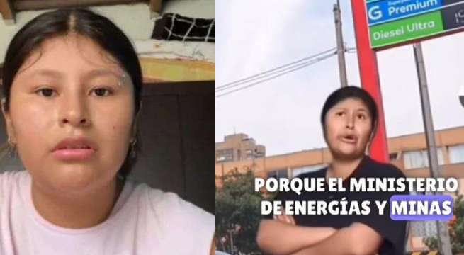 Ministerio de Energía y Minas pide disculpas a popular tiktoker