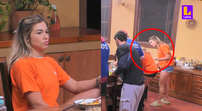 Gabrieli Moreira sigue provocando a 'La Chama' y la acorrala en la cocina: 