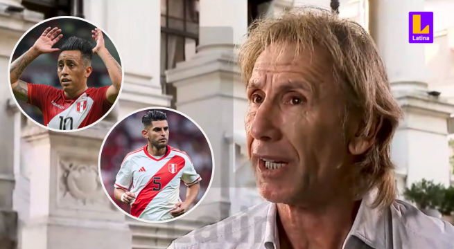 ¿Cueva y Zambrano son jugadores recuperables? Esto dijo Ricardo Gareca sobre sus exdirigidos