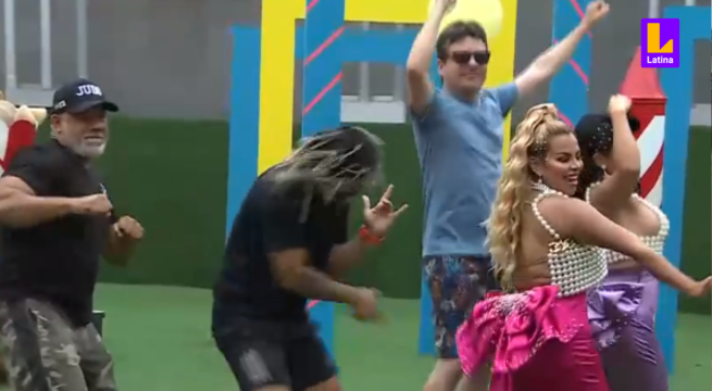 ¿Quiere volver a la competencia? : Germán Loero suma puntos para el equipo de El Gran Chef Famosos en la kermesse de Arriba Mi Gente