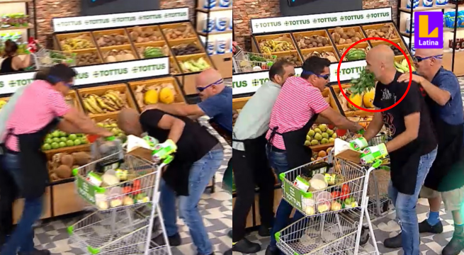 Como camello: Damián y El Toyo roban ingrediente de Gabriel Calvo y Pablo Saldarriaga con extravagante técnica | El Gran Chef Famosos