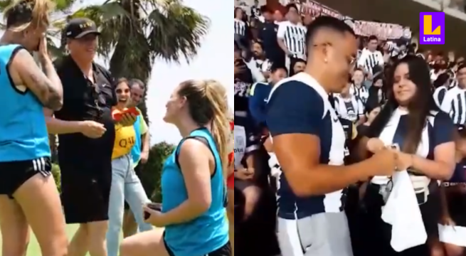 Unidos por el fútbol: Parejas se dan el sí en medio de partidos