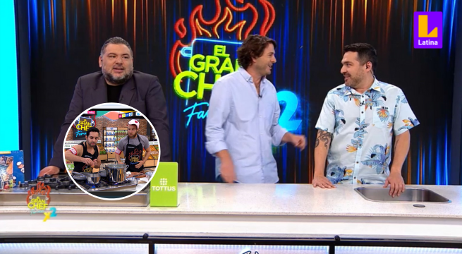 ¿Era parte de la receta?: Rodrigo y Joaquín utilizan peculiar ingrediente y el jurado se sorprende | El Gran Chef Famosos