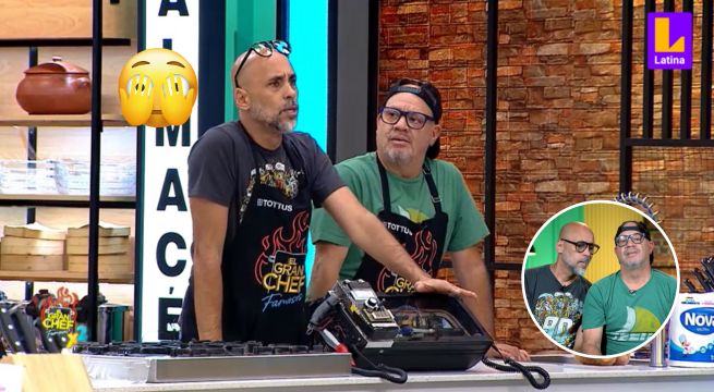 Damián y Toyo trajeron misteriosa máquina con la que prometen hacer locuras: ¿De qué se trata? | El Gran Chef Famosos