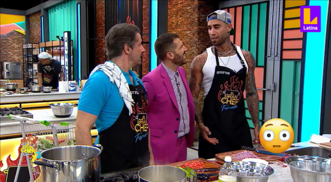 No quiere volver con Angie: Jota quiere un cambio de duplas y cocinar con Marco Zunino en El Gran Chef Famosos