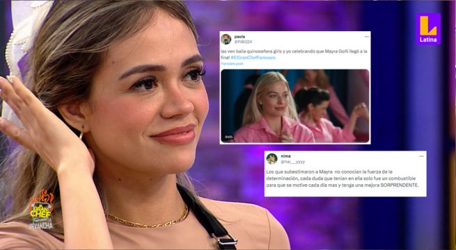 ¡Lo celebra el Perú!: 'Chefcitos' alegres por el pase de Mayra Goñi a la gran final de El Gran Chef Famosos: La Revancha