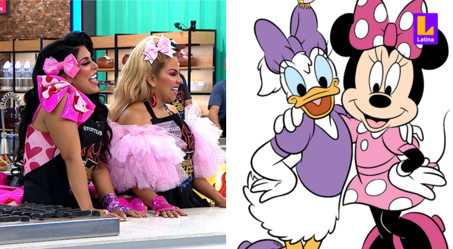 Peláez revela qué personajes de Disney serían las hermanas Hurtado por sus trajes en El Gran Chef Famosos