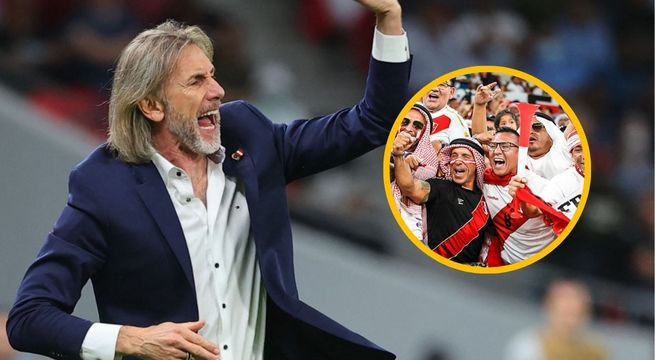 Ricardo Gareca y su triste comentario sobre reacción de peruanos tras su llegada a Chile