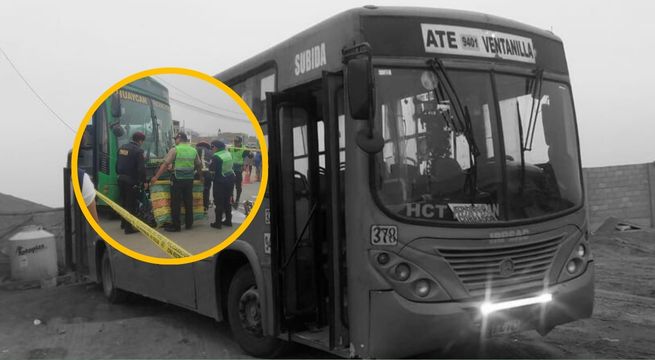 Tragedia en Ate: motorizado muere tras ser atropellado por bus 'El Lorito'