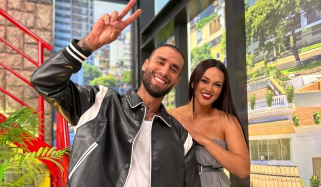 Arriba Mi Gente: Jota Benz y Angie Arizaga se dijeron de todo en juego ‘No soporto’