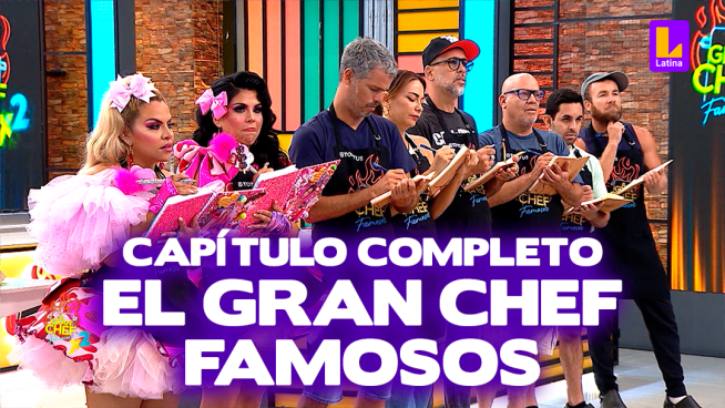 El Gran Chef Famosos – Lunes 05 de febrero – PROGRAMA COMPLETO