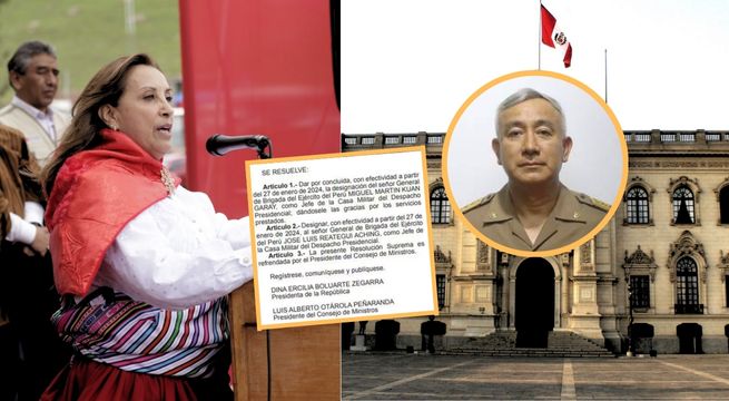 Gobierno formaliza designación del jefe de la Casa Militar tras agresión en Ayacucho