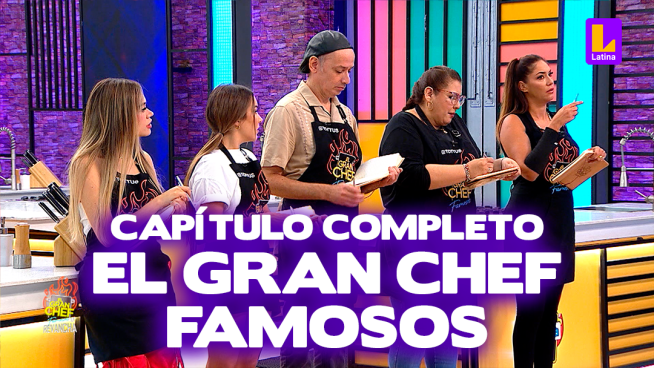 El Gran Chef Famosos – Jueves 01 de febrero – PROGRAMA COMPLETO